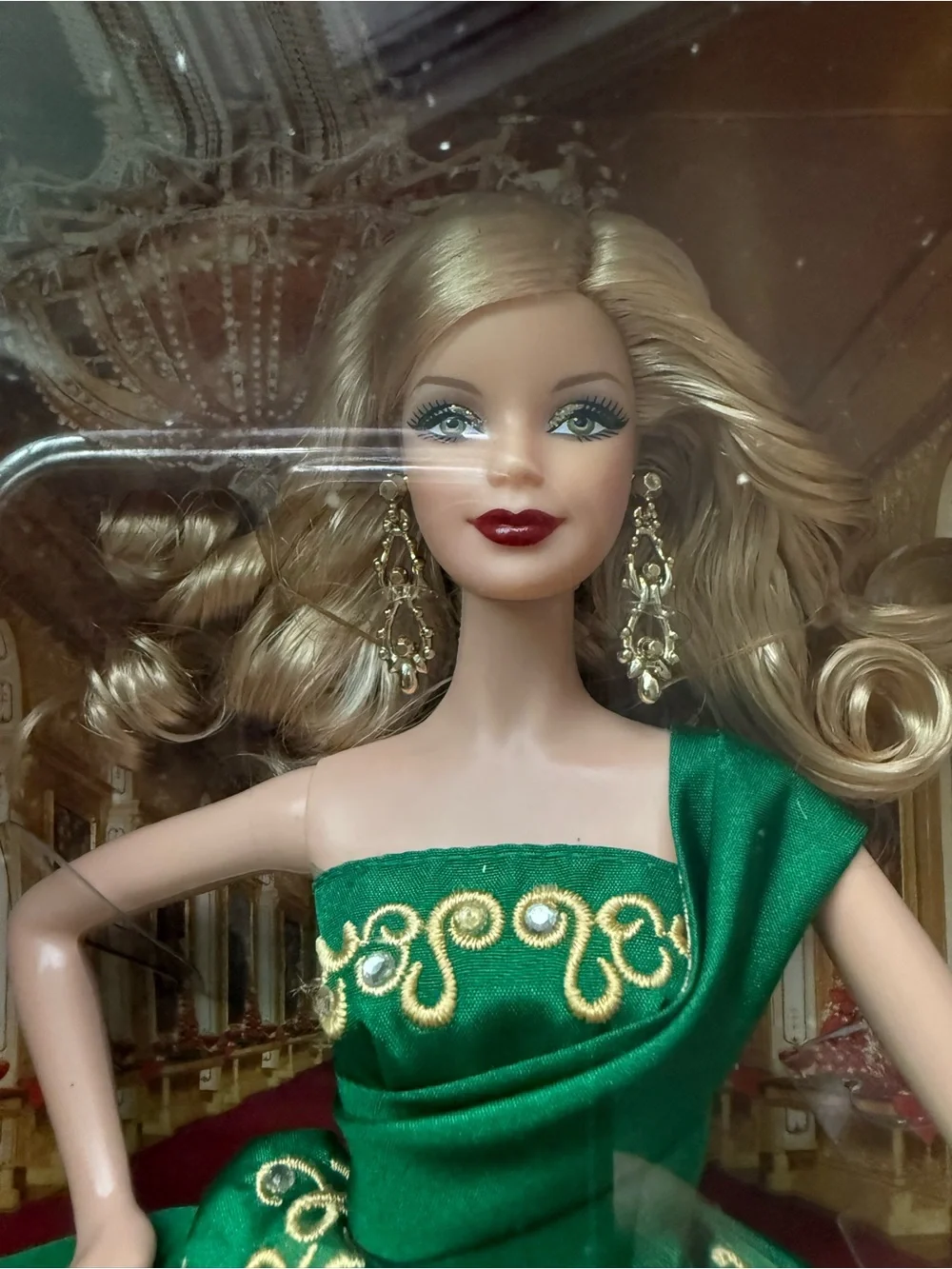 Barbie dressed festive
